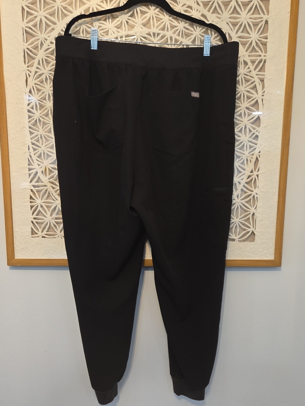 FIGS Zamora Joggers Size 3XL Black Medical Dental Scrubs - Picture 6 of 6